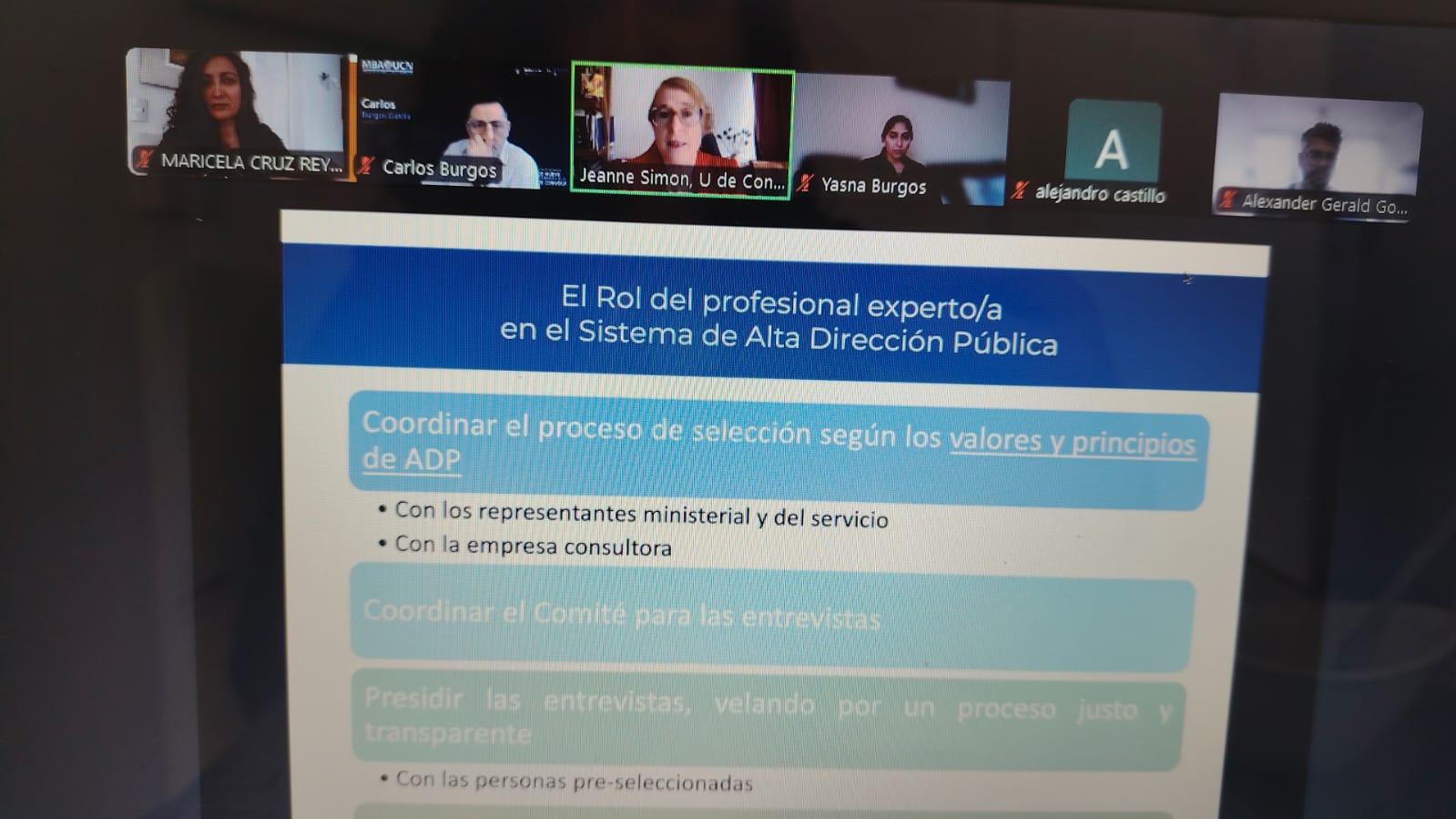 Electivo de Gestión Estratégica en el Sector Público: experiencia y proyección